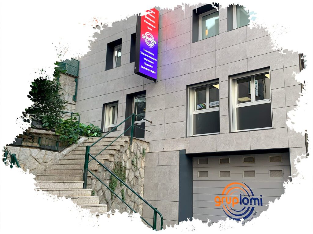 Façana oficines Grup Lomi a Andorra